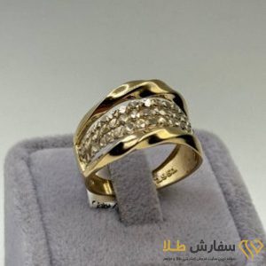 انگشتر طلا پورتوفینو البرنادو وسط ST4658