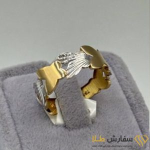 انگشتر طلا پورتوفینو پروانه ST4669