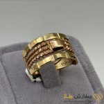 انگشتر طلا پورتوفینو وسط گوی - ST4663