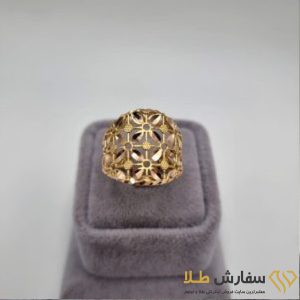 انگشتر فیوژن لوکس طلا - ST4958