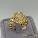 انگشتر طلا پورتوفینو تاج ST4639