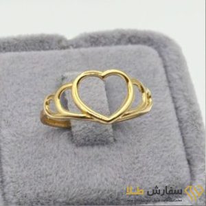 انگشتر مینیمال قلب ST5080