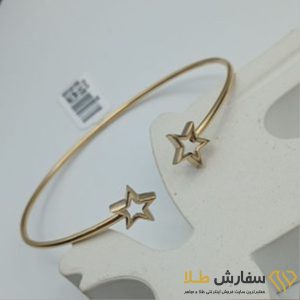 دستبند بنگل ستاره طلا ST4360