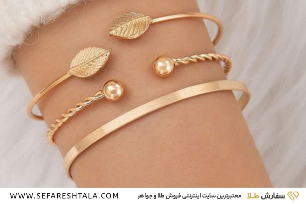 مزایای خرید آنلاین دستبند طلا از سایت سفارش طلا