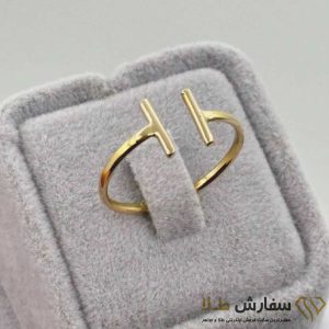 انگشتر مینیمال طلا ST5066