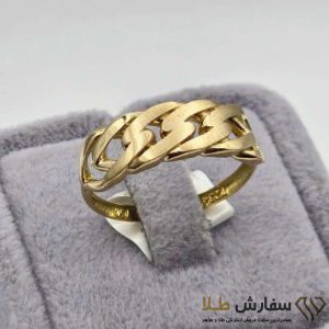 انگشتر کارتیه طلا مات ST5043