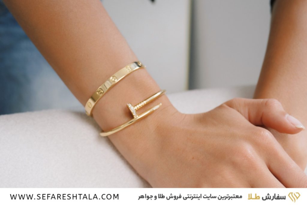 راهنمای خرید دستبند طلا کارتیر