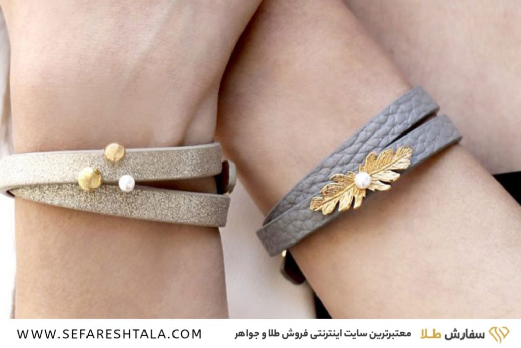 راهنمای خرید دستبند چرم طلا