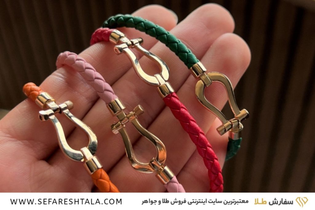 مزایای خرید دستبند چرم طلا