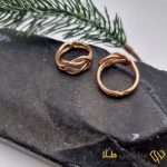 انگشتر طلا گره رزگلد ST5171