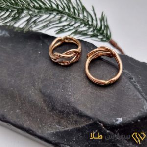 انگشتر طلا گره رزگلد ST5171