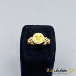 انگشتر طلا طرح ورساچه ST4072 - Image 2