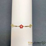 دستبند طلا سبک زنجیری ST3134 - Image 3