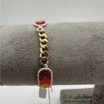 دستبندهای میوکی وسط طلا ST5132 - Image 7