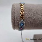 دستبندهای میوکی وسط طلا ST5132 - Image 9