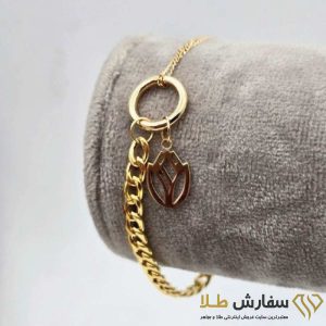 دستبند طلا کارتیه گل ST5030