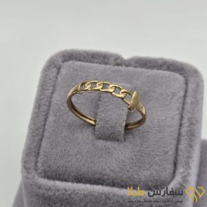انگشتر طلا طرح کارتیر ST4890
