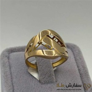 انگشتر طلا پورتوفینو گره ST4643