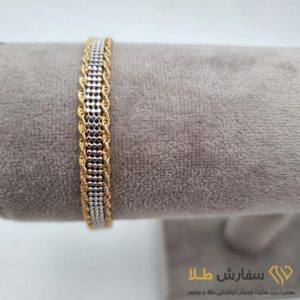 دستبند لوکس طنابی و گوی ST5214