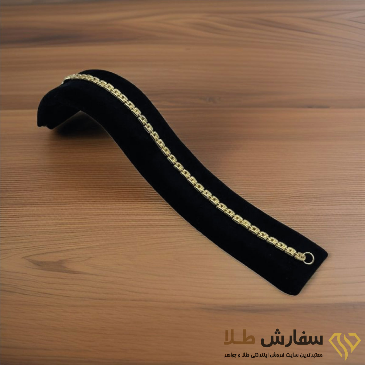 24 دستبند رولکسی طرح کمربندی طلا ST3662 - Image 1