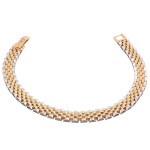 دستبند طلا ۱۸ عیار زنانه مدل پارادایس STSZ18