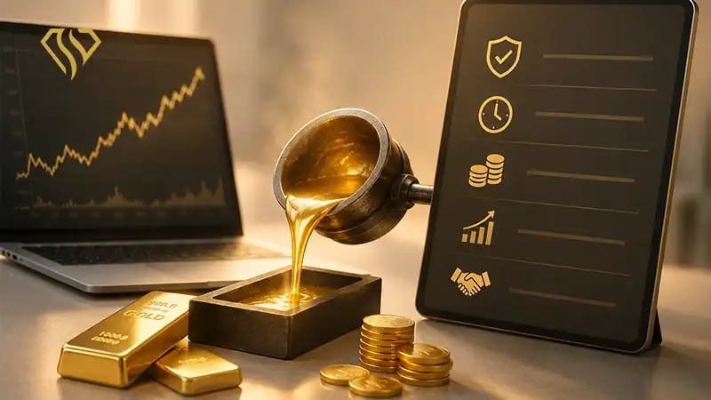 طلای آب شده فردایی