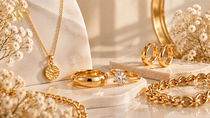 طلای زرد زینتی